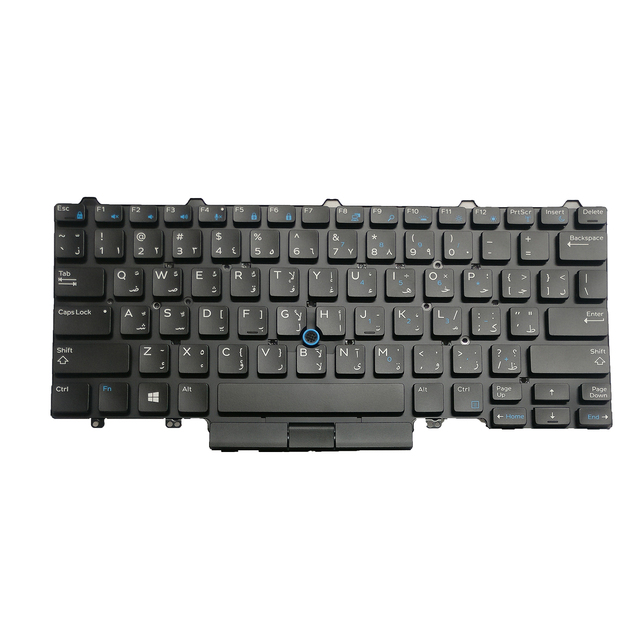 New for AR Backlit Mechanical Keyboard with Gateron Switches for Latitude E5450/E5470/5480/5490 Laptops