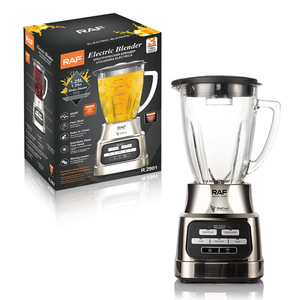 Nouveau design Mixeur multifonctionnel en verre pour glace pilée, broyeur, extracteur de jus et smoothies, mixeurs de comptoir - Product Image 5