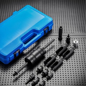 Kit de Herramientas para Extraer Inyectores de Combustible, 14 Piezas, Acero al Carbono, Accesorios de Extracción y Adaptadores para Reparación Mecánica Automotriz - Product Image 2