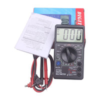 Multimètre numérique de poche DT700C, grand écran LCD, mesure de la température, 1000V/10A, précision de 0,5%, testeur électrique portable
