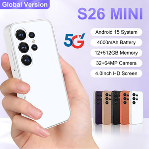 Smartphone S26Mini 5G Multilingüe, Pantalla de 4 Pulgadas, Cámara de 32+64MP, Android 15 para Uso Global - Product Image 3