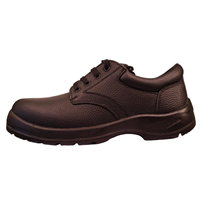 Bottes de travail AODEXIANG à embout d'acier - Tige en cuir véritable, doublure en maille respirante, semelle extérieure en PU, pour l'hiver, la construction et l'usine