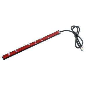 אדום אמבר 48-<span class=keywords><strong>LED</strong></span> אופנוע רצועת גמיש זנב בלם עצור הפעל אות אורות לוחית רישוי אור 3528 SMD - Product Image 5