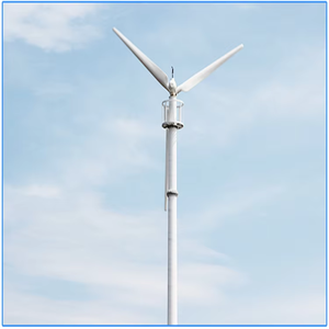 Generador Eólico Horizontal de Imán de Corriente Alterna Trifásico JINSUN de 10KW, 120V/220V/240V/380V/480V, Diámetro del Rotor de 5800mm - Product Image 4