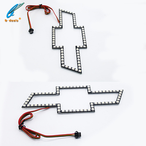 Emblema LED Halo RGBW con Flujo de Luz para Chevy, para Bowties, para Chevrolet, Resistente al Agua, con Cambio de Color, Controlado por Aplicación - Product Image 3