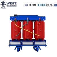 Transformateur de puissance triphasé à isolation sèche 500kVA 800kVA 1000kVA 1250kVA 2000kVA 20kV à isolation en résine époxy, faible perte, distribution personnalisée