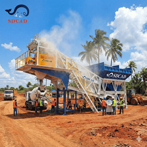 Centrale à béton mobile à alimentation par <span class=keywords><strong>sac</strong></span> YHZS25, pas besoin <span class=keywords><strong>de</strong></span> silo <span class=keywords><strong>en</strong></span> vrac pour les villages isolés - Product Image 3
