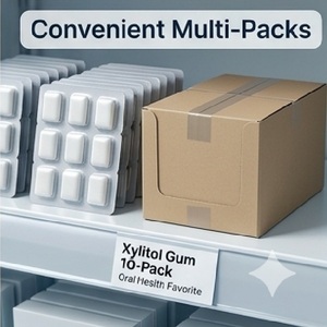 หมากฝรั่งไซลิทอลพรีเมียมแบบไม่มีน้ำตาล |   ผลิตภัณฑ์ดูแลฟันแบบธรรมชาติและน้ำยาปรับลมหายใจ |   ขายส่งจำนวนมากและรับผลิตแบบ OEM - Product Image 6