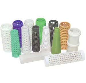 Plastic Floss Bobbins 1000 Pieces a Set 1.5 inch Long Perforated