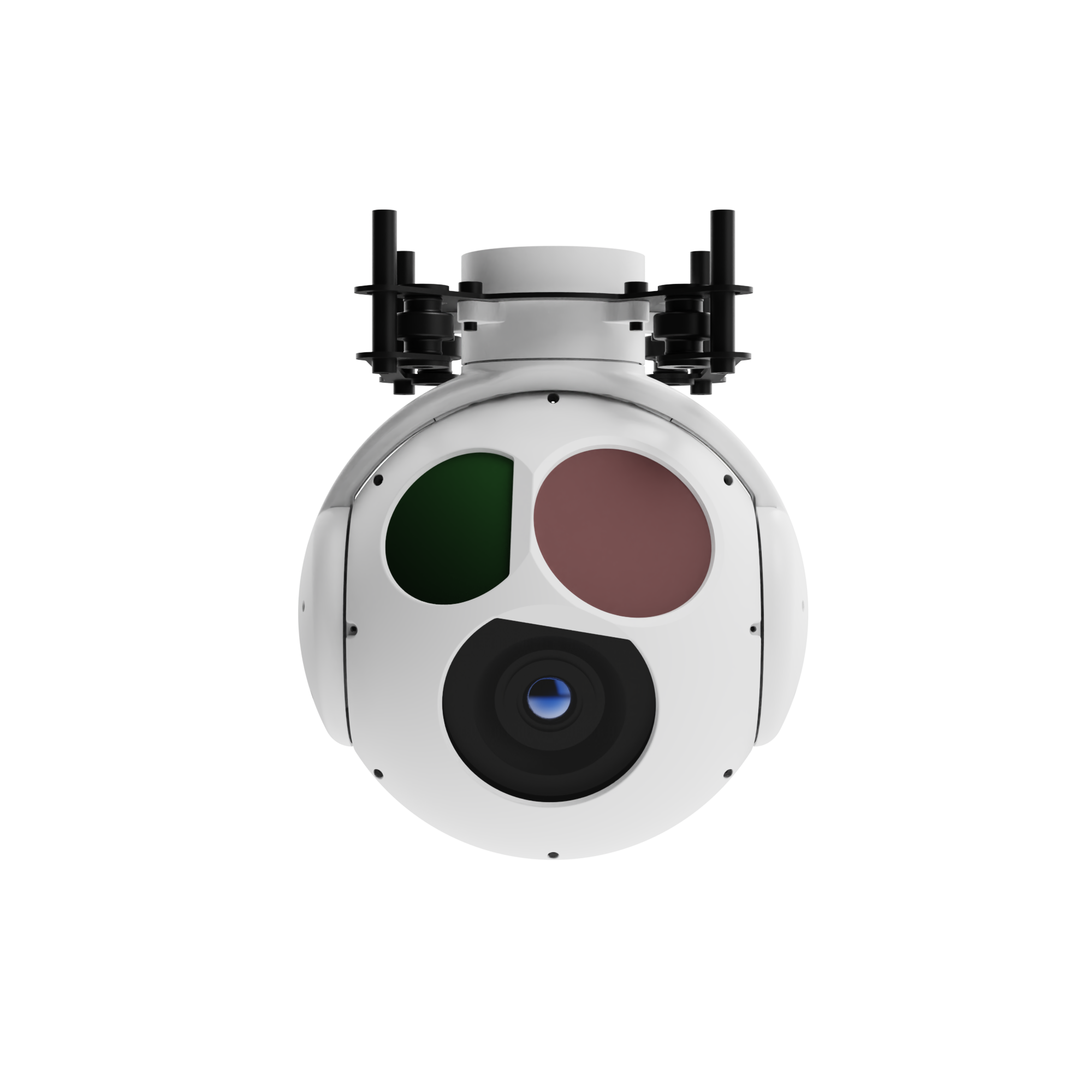UD140T Two-Axis Three-Light Gimbal Optical Zoom <strong>Camera</strong> with 1 Year Warranty Manufactured by Name