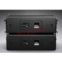 Système de sonorisation professionnel pour spectacles en direct, enceinte passive Line Array PD212-P, double haut-parleur 12 pouces, néodyme.