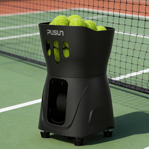 Machine à balles de <span class=keywords><strong>tennis</strong></span> intelligente PT <span class=keywords><strong>Mini</strong></span> avec télécommande et application, options de réglage du spin et de la fréquence des balles - Product Image 1