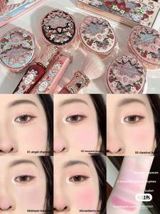 Poudre de blush Flower Knows Strawberry Rococo Unicorn Puff 03 Classical Ballet 01 Angel <span class=keywords><strong>Chanson</strong></span> 05 Redberry Mary Snow Frost Pearl - Product Image 4