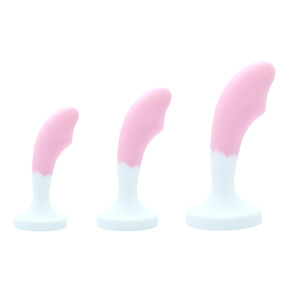 HM 2024 Novo Gradiente Cor Butt Plug Rosa Dildo Enema Prazer Jóias Anal Beads Soft <span class=keywords><strong>Silicone</strong></span> Gigante Plug Anal para o Sexo - Product Image 3