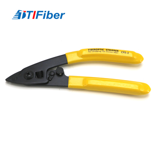 Pelacables de fibra óptica FTTH de tres orificios CFS2 OEM ODM con mango de TPR de 6 pulgadas para kit de herramientas de instalación en campo - Product Image 5