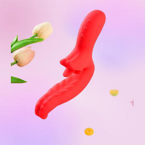 ホットセール 2in1 吸引バイブレーター Gスポット クリトリス刺激器 大人のおもちゃ 舌なめセックス玩具 女性向けアダルトグッズ - Product Image 2