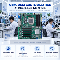 Carte mère industrielle embarquée Alder Lake U de 12e génération, double LAN Gigabit, 6 ports COM, DDR4 64 Go, double affichage pour l'automatisation industrielle
