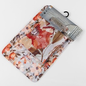 Ensemble de salle de bain de peinture numérique moderne de luxe rideau de <span class=keywords><strong>douche</strong></span> en Polyester résistant à l'eau tapis de bain en <span class=keywords><strong>mousse</strong></span> à mémoire de forme antidérapant Design floral - Product Image 3