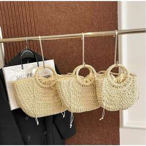 Borsa da Spiaggia Mini Estiva da Donna in Paglia Intrecciata alla Moda 2026 - <span class=keywords><strong>Borse</strong></span> a Mano in <span class=keywords><strong>Vimini</strong></span> per Donna - Product Image 4