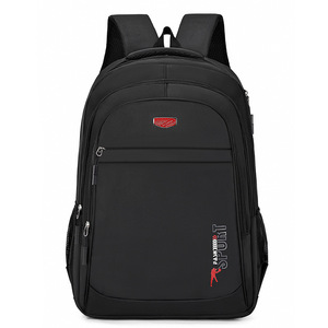 Laptop <b>Backpack</b> For Men 15-16 Inch Large Capacity Business Travel <b>Backpack</b> With Laptop Compartment Solid Color Spring 2024 - Product Image 5
