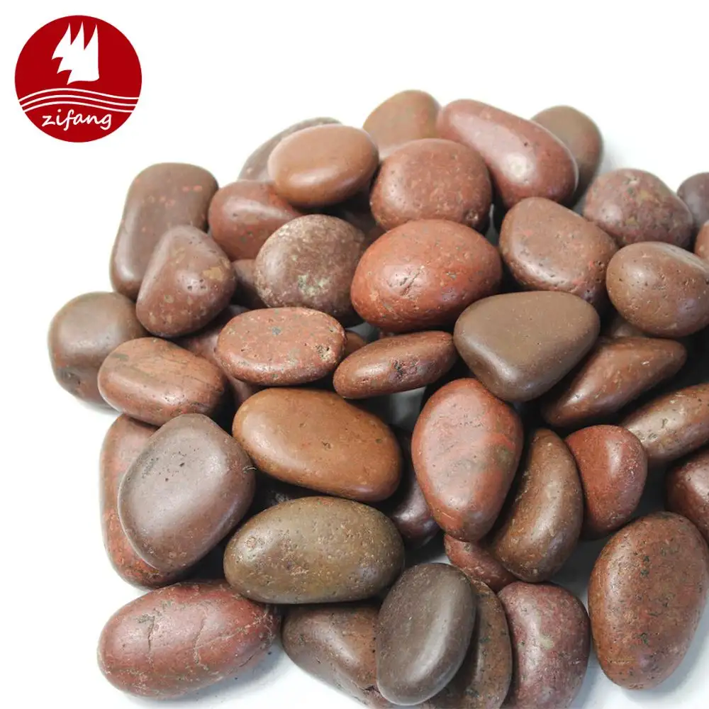 Cheap Aquarium Mixed Color River Rock Natural Polished Decorative Gravel Marble Pebbles