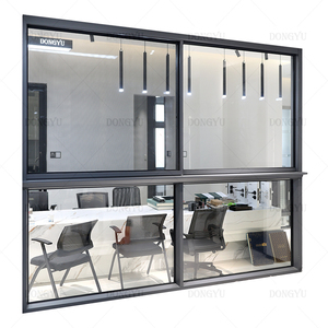 <span class=keywords><strong>Baie</strong></span> <span class=keywords><strong>vitrée</strong></span> <span class=keywords><strong>coulissante</strong></span> en aluminium Double vitrage noir avec rupture Termal Huricam Proop Dernière conception de fenêtre <span class=keywords><strong>coulissante</strong></span> - Product Image 5