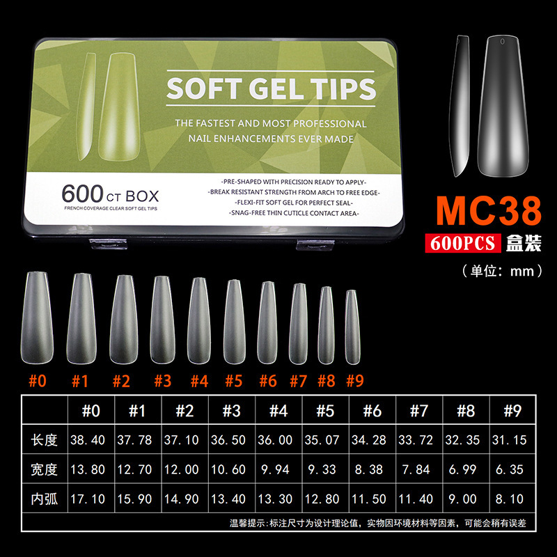 Boîte de 600 pièces Mc38 mat