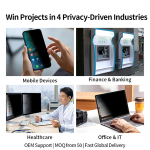 Provan Bán Buôn Bảo Vệ Màn Hình Chống Gián Điệp Phim Pet Từ Tính Riêng Tư Bộ Lọc Màn Hình Cho Màn Hình Máy Tính - Product Image 5