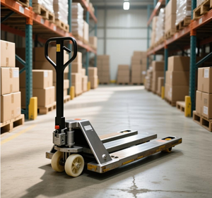 Transpalette électrique 2000-5000lbs avec batterie au lithium, pneus en polyuréthane 48V pour entrepôt et logistique en usine - Product Image 6