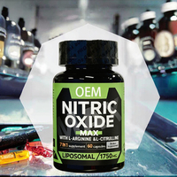 Capsules de renforcement de l'oxyde nitrique pour une énergie accrue, une endurance accrue et une croissance musculaire chez les adultes