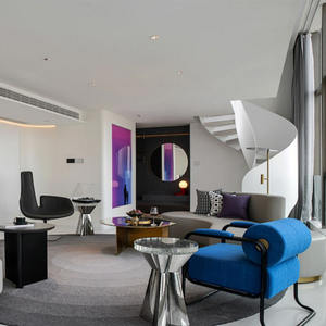 Juego de Sofás de Alta Gama para Hoteles, Diseño Modular con Tela Premium, Asientos Ergonómicos, Decoración Contemporánea para Espacios de Vida - Product Image 4