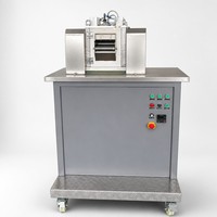 Machine de granulation de plastique, mélangeur de granulés de masterbatch de carbone noir à deux rouleaux, test de dispersion en laboratoire CE