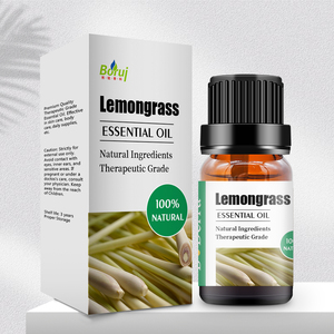 Aceite Esencial de Hierba Limón Marca Borui 10mL 100% Puro y Natural, Extracto de Hojas de <span class=keywords><strong>Cymbopogon</strong></span> Flexuosus para Repeler Insectos - Product Image 4