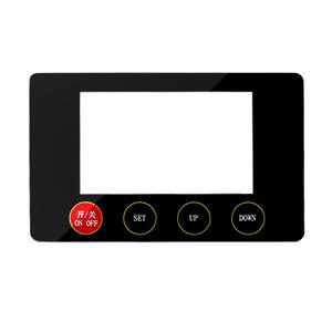 Intelligent <b>Touch</b> <b>Switch</b> Silk Screen Printing Glass Custom Size Tempered Control Panel Glass for Smart Home, Appliances Use - Product Image 2