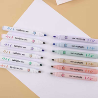 Offre Spéciale – Lot de 6 Stylos Surligneurs Mignons Patte de Chat – Marqueurs Artistiques – Fournitures Scolaires