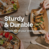 100% ensemble de couverts en bois compostables 300 pièces ustensiles en bois de bouleau fourchettes, couteaux, cuillères couverts jetables écologiques pour la fête
