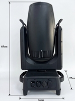 Luz LED de 800W para Exteriores, Resistente al Agua IP66, con Rueda de Gobo de 14 Patrones y Control DMX512