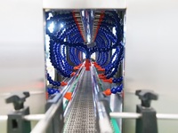 Machine de séchage à air chaud automatique pour bouteilles en verre PET avec cadre en acier inoxydable 304