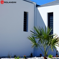 Rolansini AS2047 volets de fenêtre en verre à persienne amovible standard fenêtre à persienne en verre en aluminium réglable pour la maison