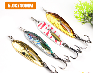 Leurre de pêche en acier Mister Lure 5g, leurre artificiel <span class=keywords><strong>pas</strong></span> <span class=keywords><strong>cher</strong></span>, appât dur, cuillère de pêche en eau salée - Product Image 1