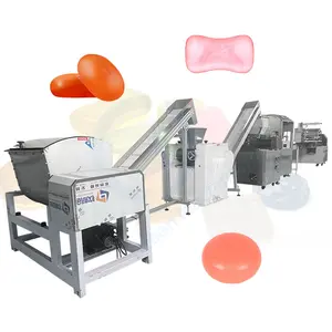 OCEAN Fully Automatic Hot Sale Bar Soap Extruder Plodder Make Machine Small Mini Toilet Soap Noodle Production Line