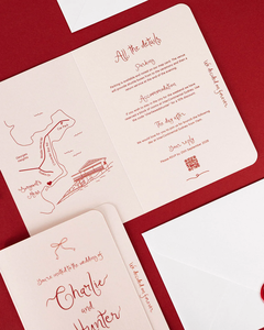 <span class=keywords><strong>Invitation</strong></span> de mariage personnalisée à trois volets avec informations RSVP et enveloppes blanches de qualité supérieure Tarjeta Invitacion Para Boda - Product Image 3