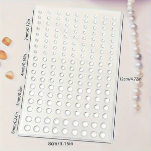 Autocollants en acrylique effet strass pour les yeux et les coins des yeux, style célébrité internet, décoratifs, brillants, en forme de gemmes de cristal, pour la décoration des fêtes - Product Image 5