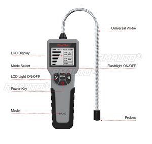 Testeur numérique de liquide de frein automobile 12V BF100/BF200 DOT3 DOT4 DOT5.1 avec indicateur LED et affichage de contrôle pour huile automobile - Product Image 5