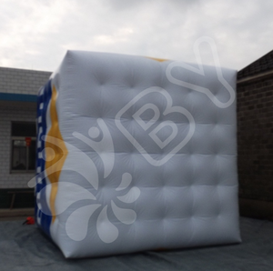 BOYAN publicidad cielo inflable globo de aire caliente/<span class=keywords><strong>globos</strong></span> voladores inflables forma de cubo globo de helio - Product Image 6