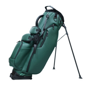 Sac de <span class=keywords><strong>golf</strong></span> de luxe imperméable en cuir PU grainé vert vintage personnalisé <span class=keywords><strong>pour</strong></span> hommes et femmes - Product Image 1