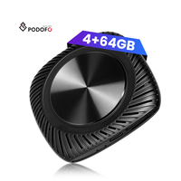 Podofo Qualcomm Android Carplay AI Box 8 Núcleos 4+64G Inalámbrico CarPlay Android Auto Adaptador WiFi USB Dongle Venta al por Mayor