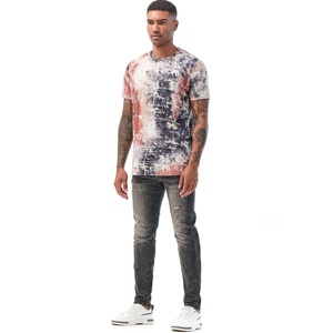 Camiseta de Algodón de Punto Grueso Premium para Hombre, Personalizable con Logotipo Gráfico Impreso en 3D, Transpirable, de Secado Rápido, Estilo Urbano - Product Image 3