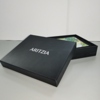 Scatola Regalo Quadrata in Carta Kraft di Alta Qualità (Accetta Personalizzazioni), Set da 3, Laminazione Lucida, Materiali Riciclati