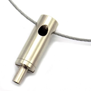 Nhà máy tùy chỉnh 1/16 "thép máy bay Cáp Gripper cho đèn treo dây thép hệ thống treo Gripper Kit - Product Image 5